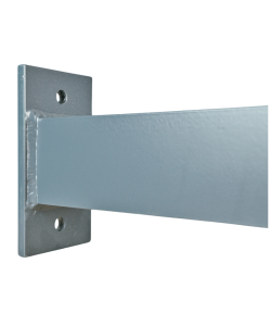 9PNL Aluminium Pfosten für Zaun mit Fußplatte